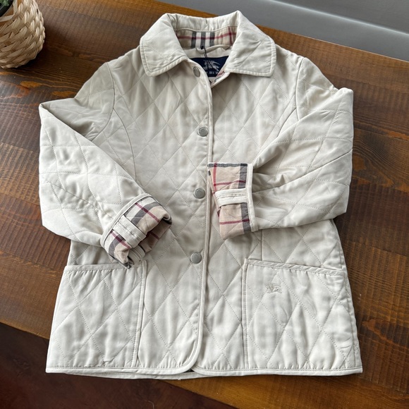 Burberry Other - Vest jacket 6T cream Burberry mixte